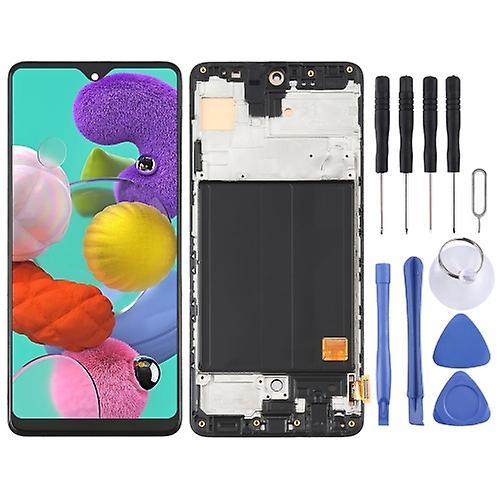 Repair Parts Oled Lcd Screen For Samsung Galaxy A51 4g Sm-a515(6.36 Inch) Digitizer Full Assembly With Frame