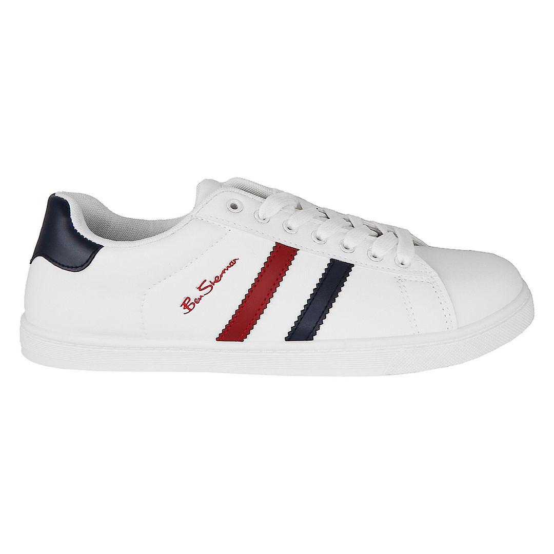 Ben Sherman Gerson Lace-Up White Synthetic Mens Trainers BEN3423_WHITE UK 10 EU 44 US 11