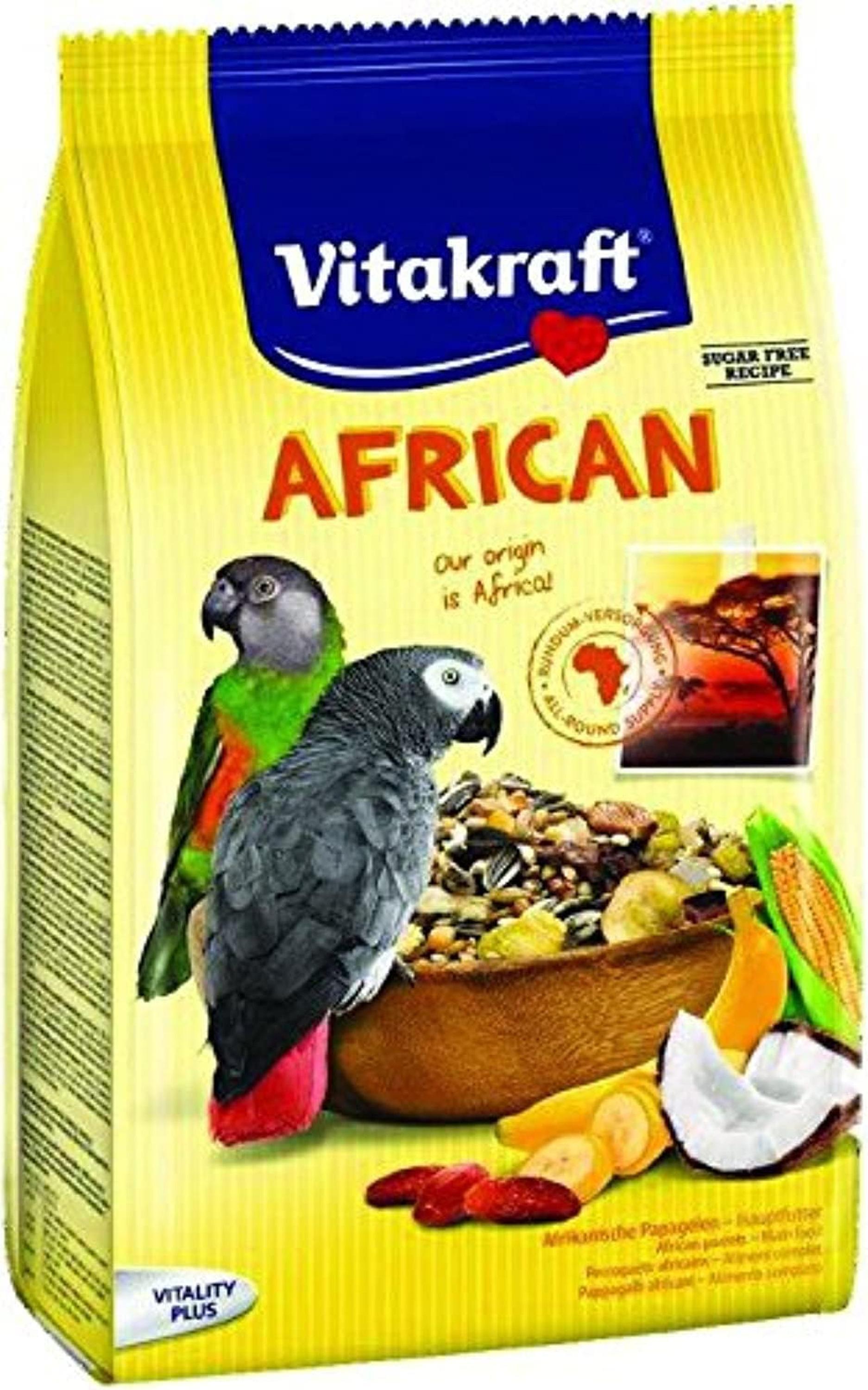 Vitakraft African Parrot Foodlarge Breed Bird Food 750g