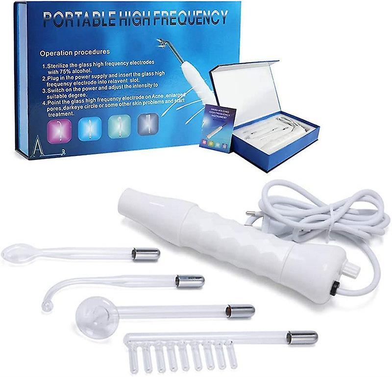 unbrand Portable High Frequency, Micro Current Electrotherapy Beauty And Removal Instrument, Electrotherapy Stick FAN0284 B