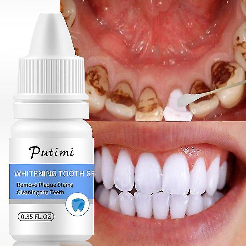 Mikasa Teeth Whitening Serum Oral Hygiene Whitening Gel Removes Plaque Stains Cleaning Bleaching Tooth Whitening