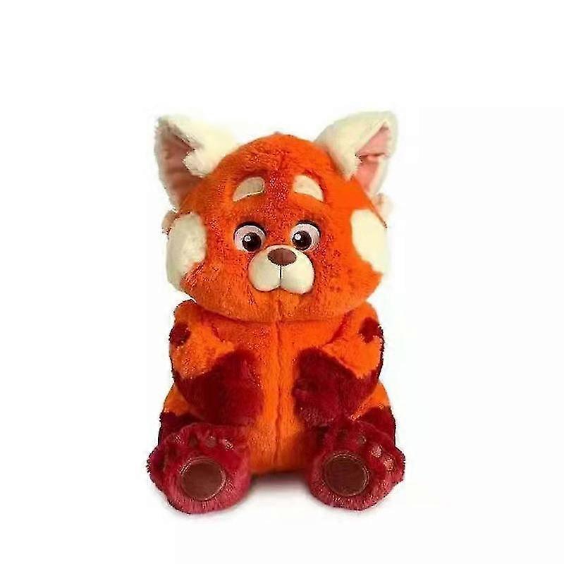 Tinor Cute Stuffed Animal Youth Deformation Turning Red Red Panda Plush Toy Doll Ages 3 Up