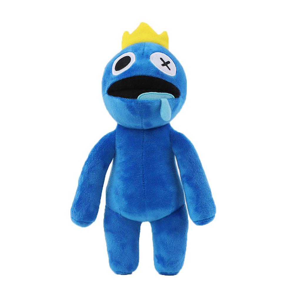 Unbrand 30cm Rainbow Friends Plush Toy Cartoon Game Character Doll blue 1pc