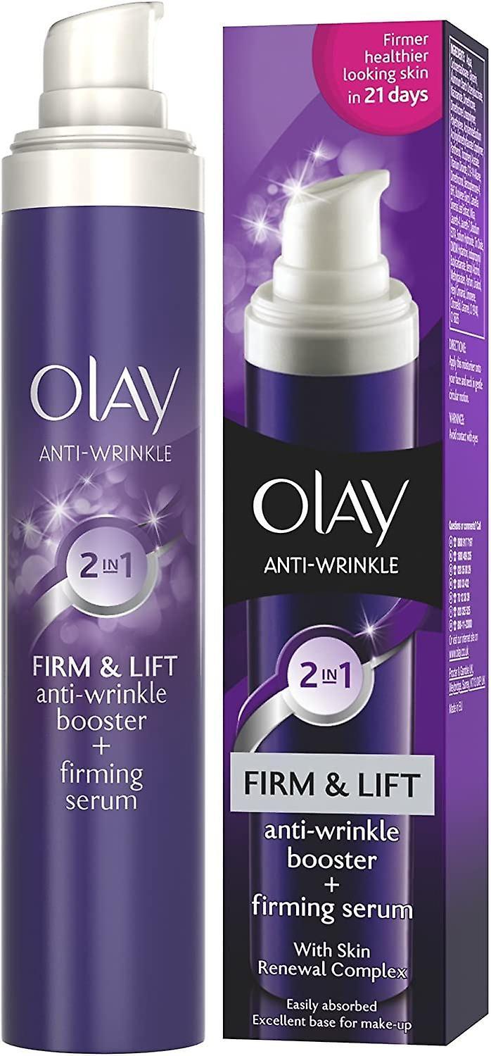 Olay Anti Wrinkle Firm and Lift 2 in 1 Day Cream and Firming Serum - 50 ml Travel Size