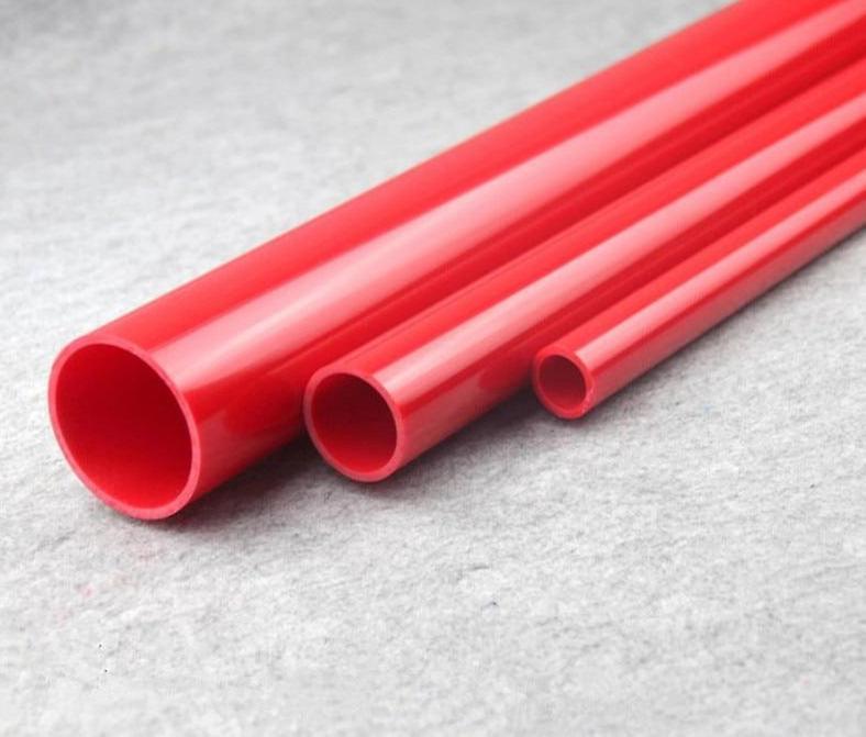 Slowmoose Water Supply  Upvc Pipe Red 50cm