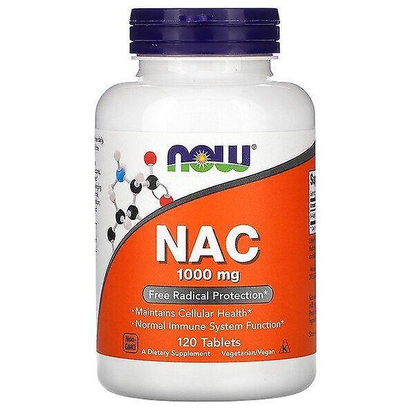 Now Foods, NAC, 1000 mg, 120 Tablets