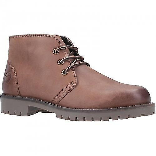 Cotswold Mens Stroud Lace Up Leather Boot Tan 12 UK