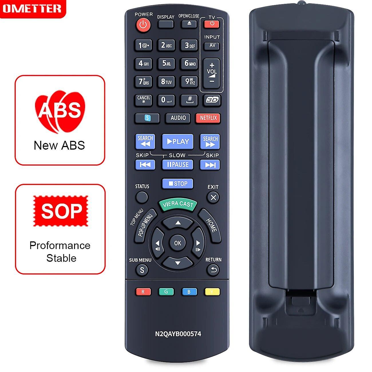 Scitoo New Remote Control For Panasonic N2qayb000574 Blu-ray Disc Player Dmp-bdt310 Dmpbdt210 Dmpbdt110 Dmpbdt215 Dmp-bdt110