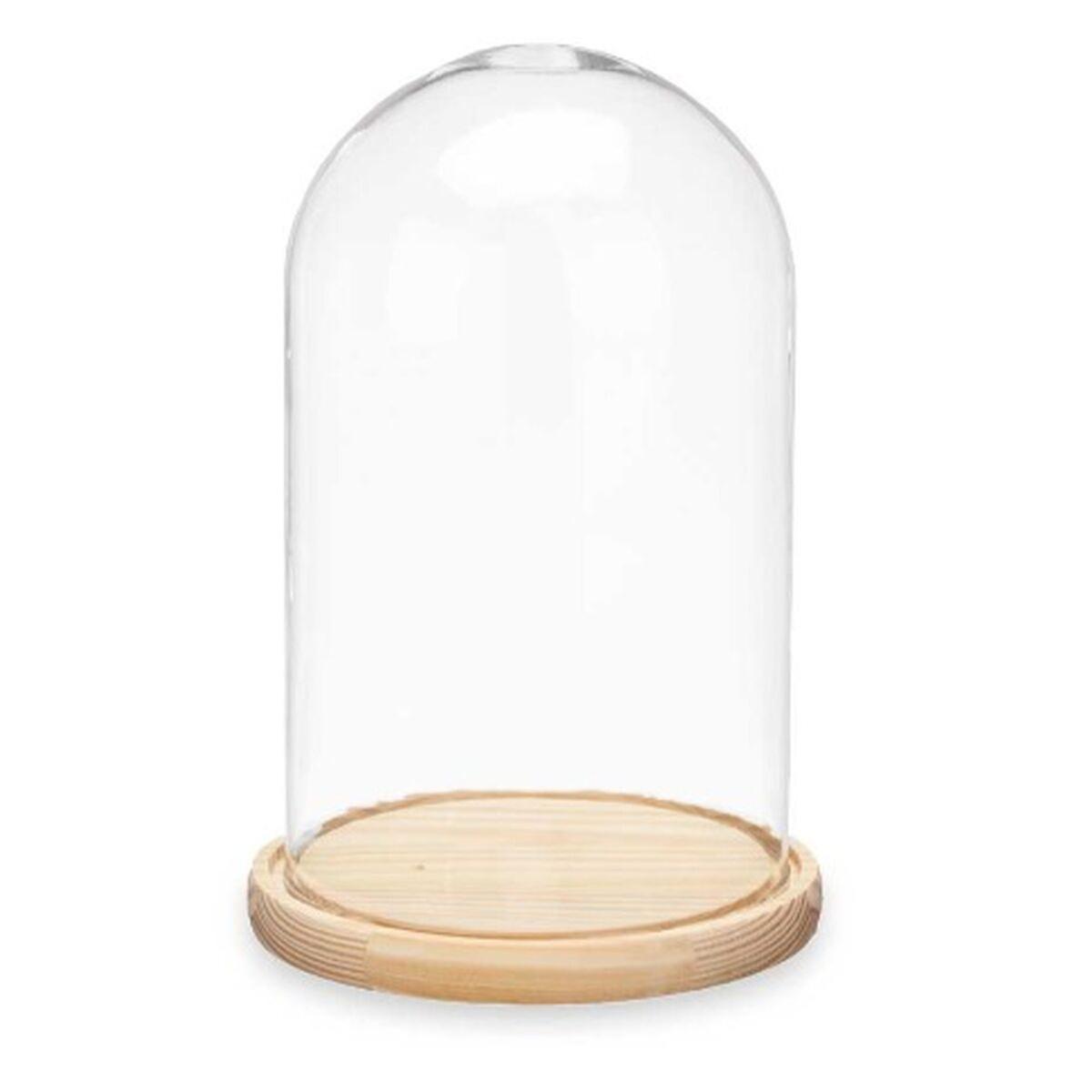 Gift Decor Decorative Figure Dome 15 x 25 x 15 cm Transparent Natural