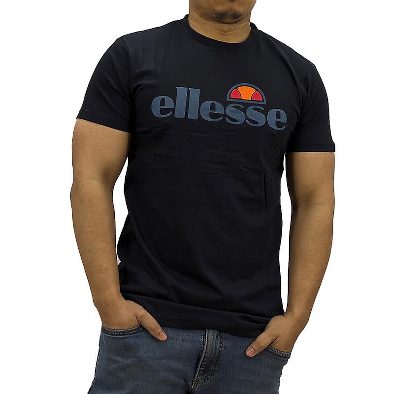 Ellesse Giniti Mens T Shirt Crew Neck Short Sleeve Cotton Tee Black M