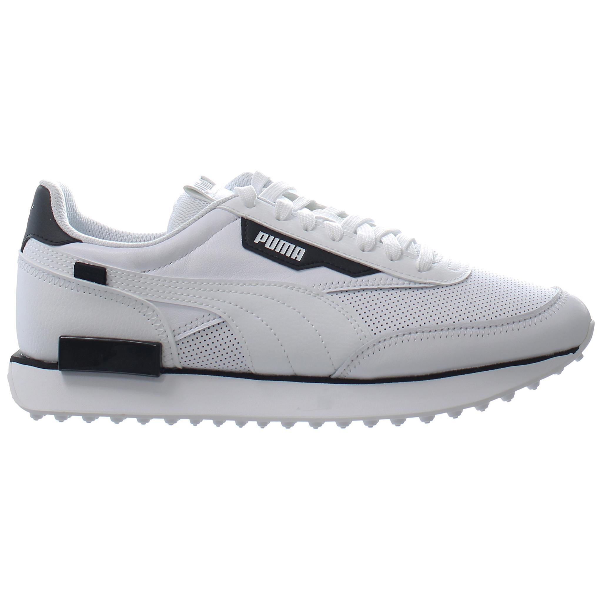 Puma Future Rider Contrast Lace-Up White Synthetic Mens Trainers 374763_01 UK 9 EU 43 US 10