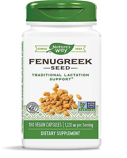 Nature's Way Fenugreek Seed Vegan Capsules