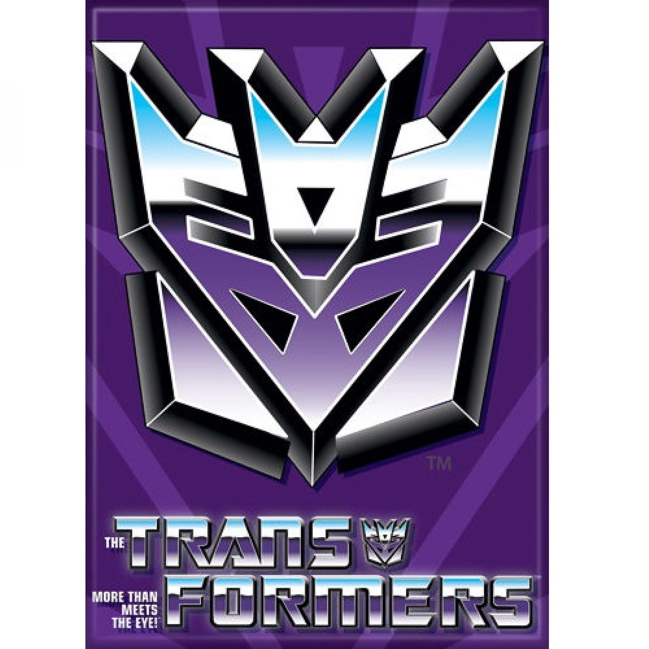 Movies The Transformers Decepticons Logo Magnet Multi-Color