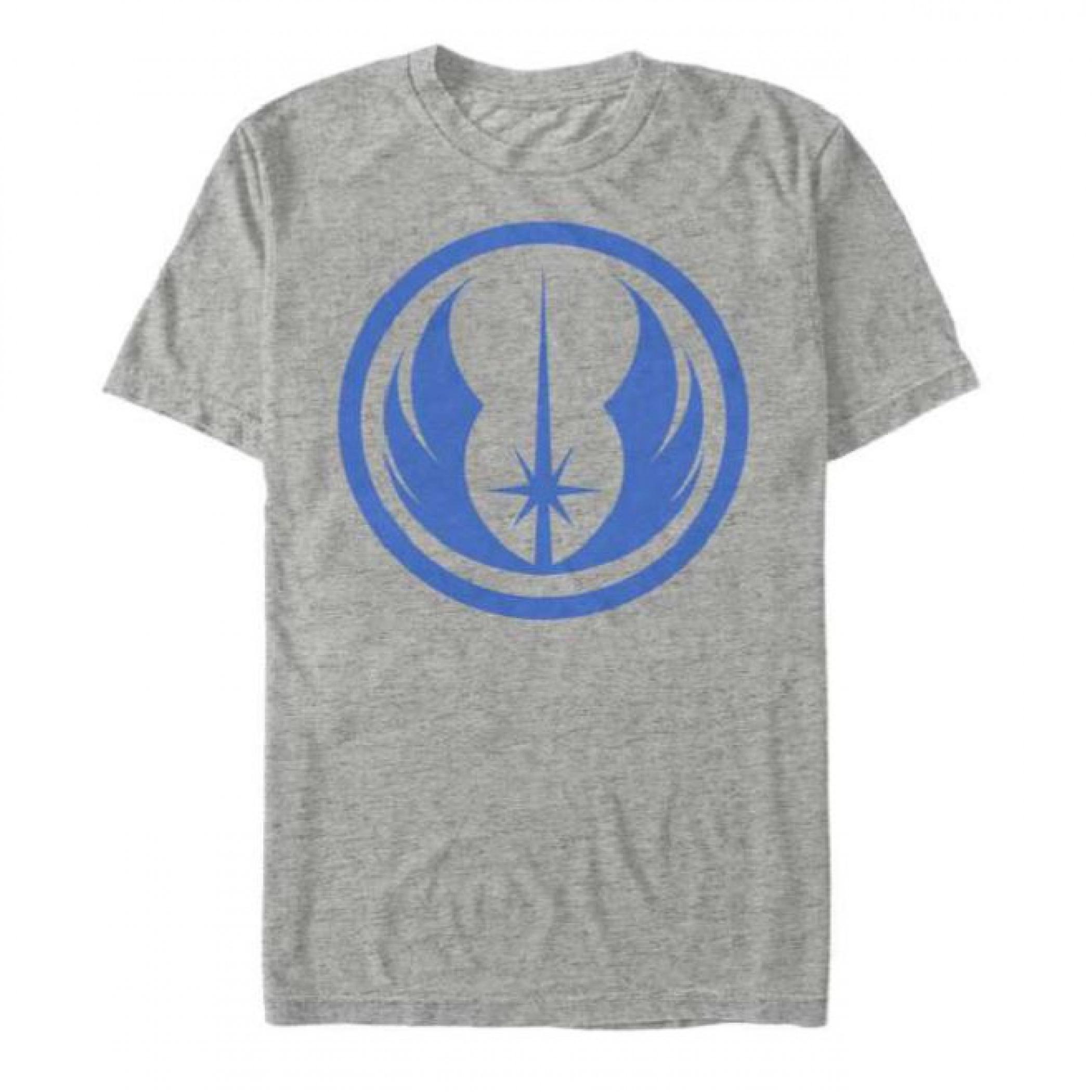 Star Wars Jedi Symbol T-Shirt Grey Medium