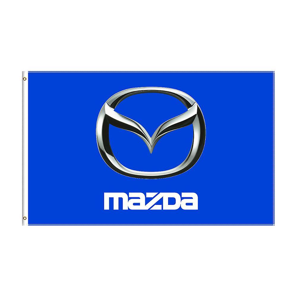 Redkid 3x5 Ft Mazda Flag Polyester Printed Car Banner For Decor 60 x 90cm A-1269