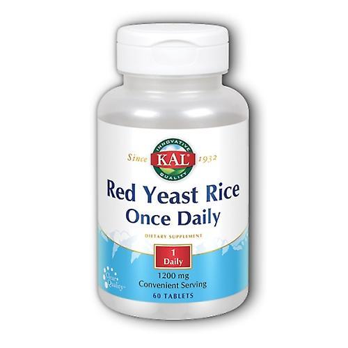 Kal Red Yeast Rice, 60 Tabs (Pack of 1)