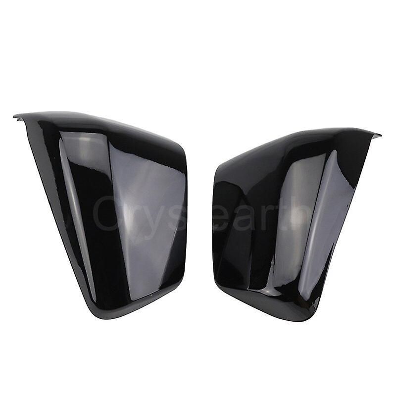 Chrome Black Left & Right Motorcycle Fairing Battery Side Fairing Covers For Honda Shadow Ace 750 Vt750 Vt400 Vt 400 2004-2011 Motorcycle Neck Brac...