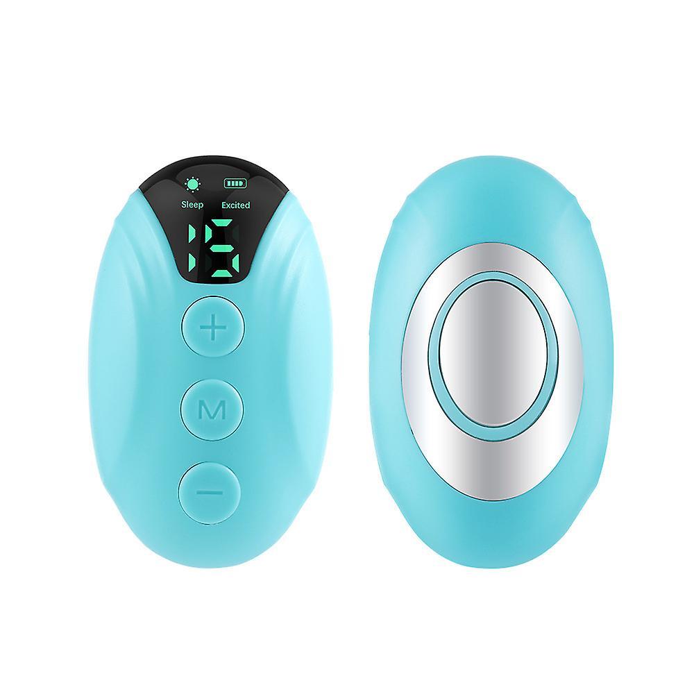 Eocici Handheld Mini Sleep Aid Device for Adults,Microcurrent Sleep Aid Instrument for Relief Anxiety Pressure Improve Sleep Green