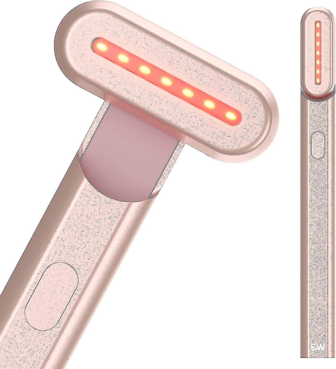 Sunset 4-in-1 Radiant Renewal Wand, Face Skincare Wand With Facial Massager, Facial Wand (rose Gold)