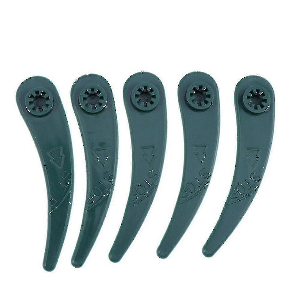 Augro 50x Grass Strimmer Trimmer Plastic Blades Set For Bosch Art23-18li Art26-18li