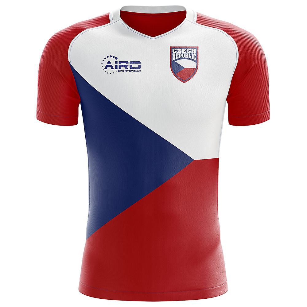 Airo Sportswear 2023-2024 Czech Republic Home Concept Football Shirt - Womens Red Large - UK Size 14