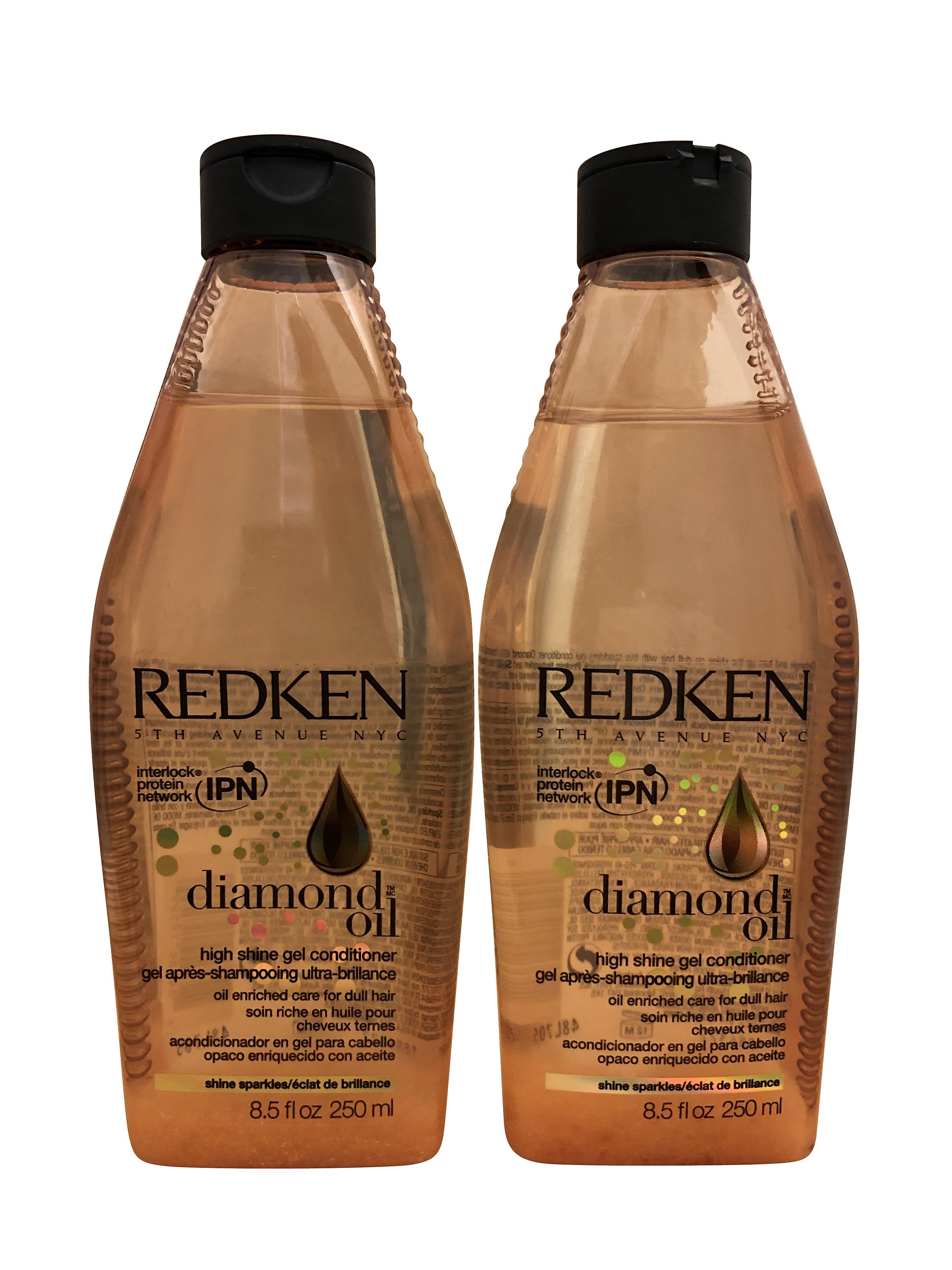 Redken Diamond Oil High Shine Gel Conditioner DUO 8.5 OZ