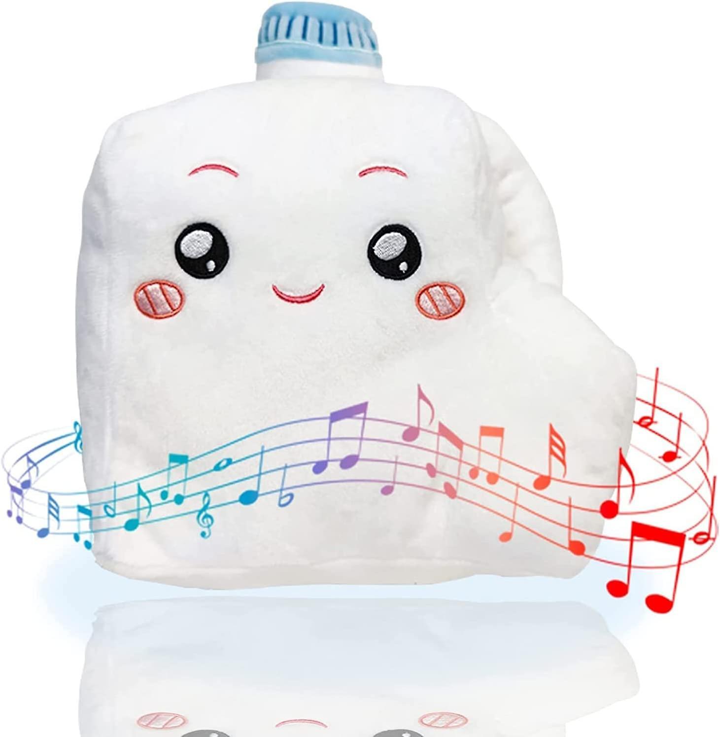 Kensty Milk Plush Toy,New Milky Plush Toy with Singing Voice Box,Soft Stuffed Plush Toy for Friends and Fans