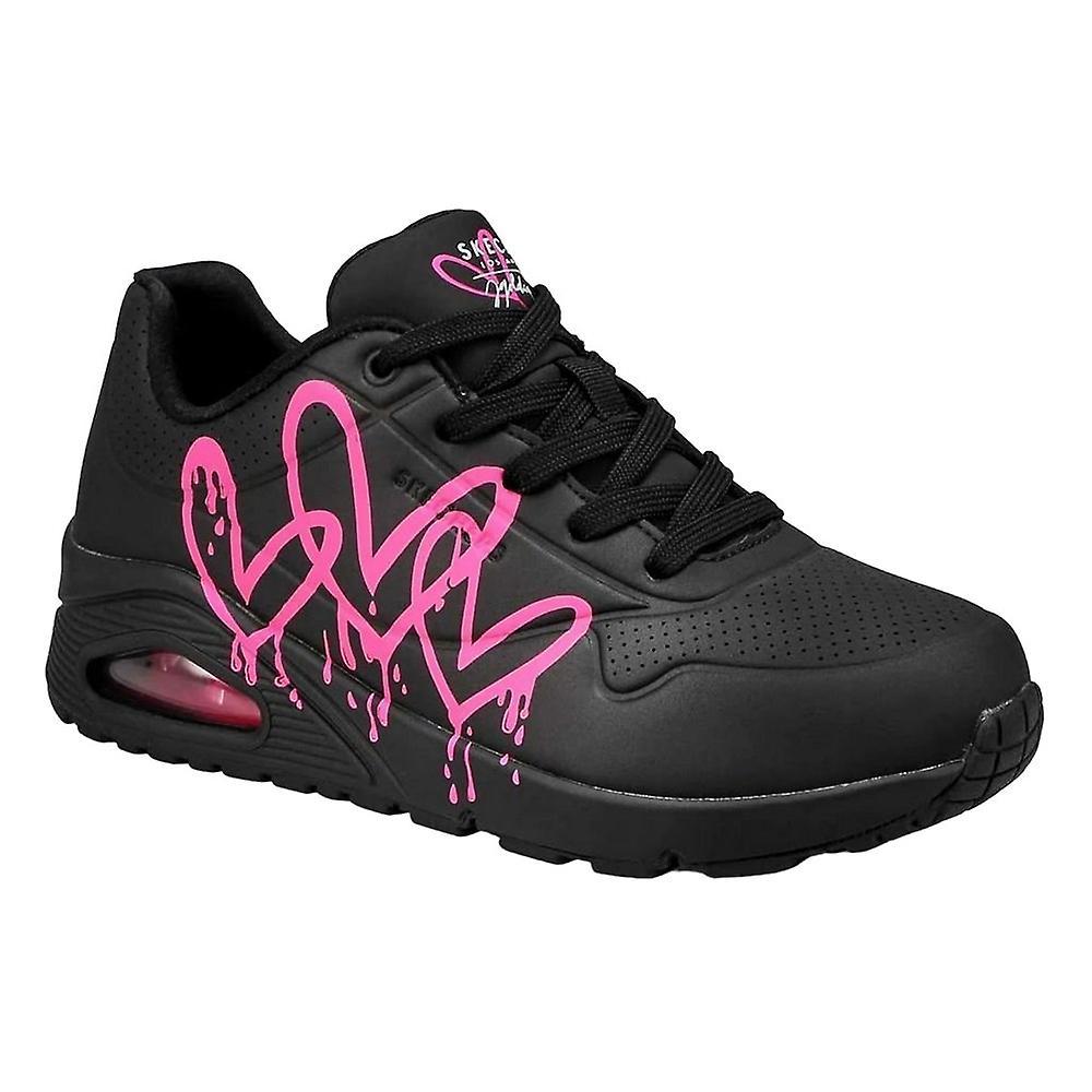 Skechers Uno Dripping In Love 177980BKPK universal all year women black 5 UK / 8 US / 38 EUR / 25 cm