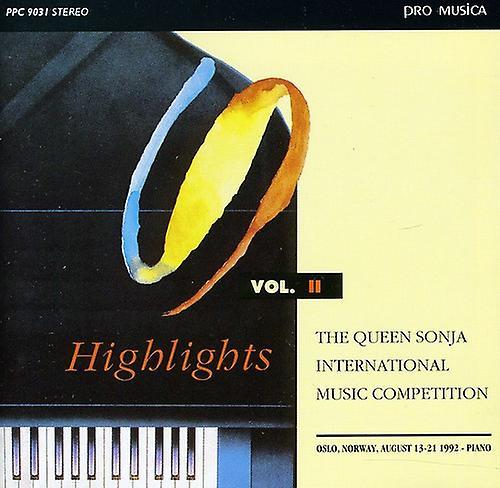 Pro Musica Hindemith / Ligeti / Liszt / Ravel / Slattebrekk - V.2: Queen Sonja Intl Competition 1992 (HLTS)  [COMPACT DISCS] USA import