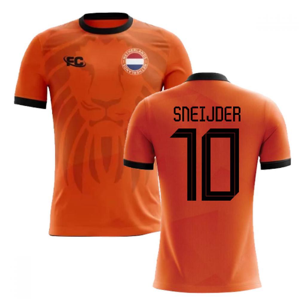 2018-2019 Holland Fans Culture Home Concept Shirt (SNEIJDER 10) Orange M