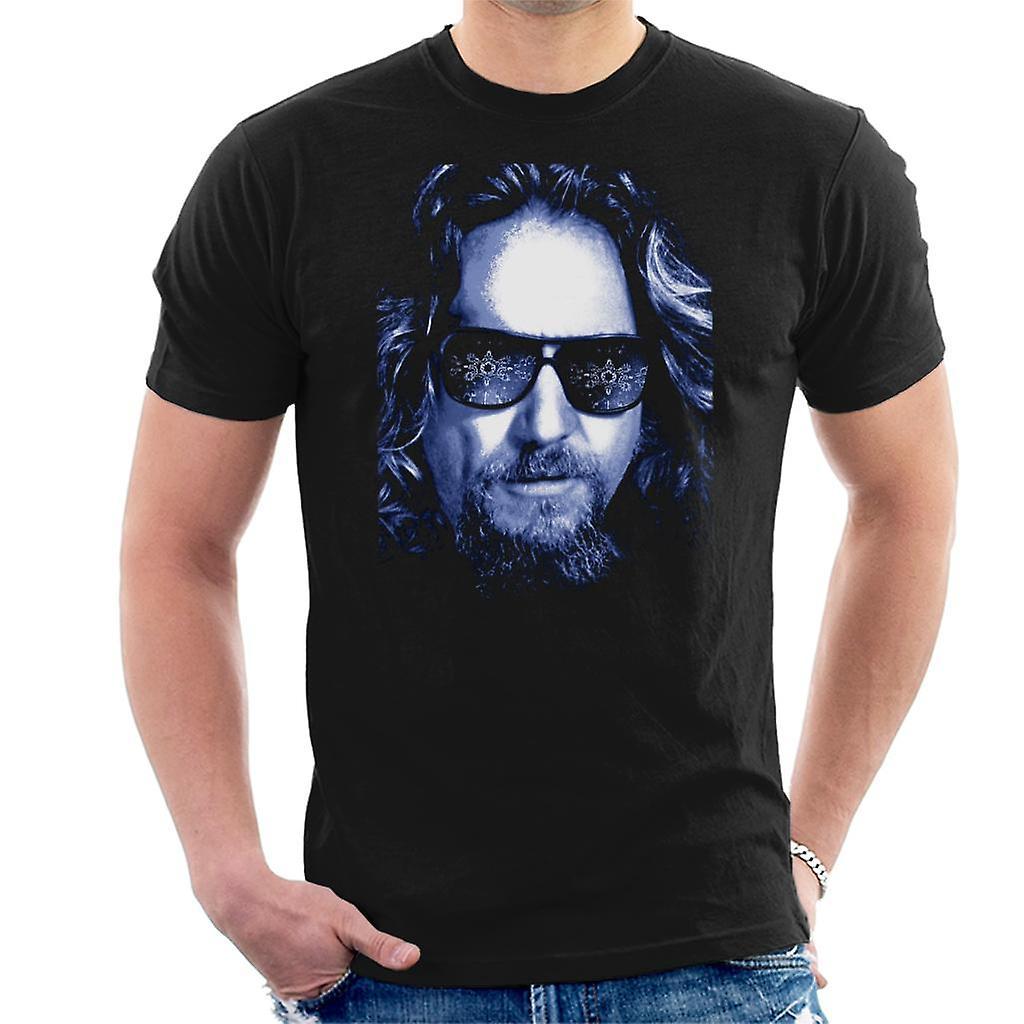 The Big Lebowski The Dude Face Cold Filter Men's T-Shirt Black Medium