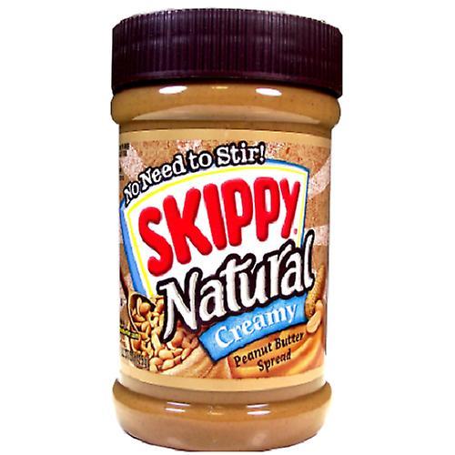 Skippy Creamy Natural Peanut Butter Spread