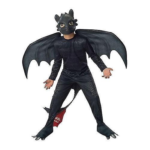 How To Train Your Dragon: The Hidden World Childrens/Kids Toothless Costume Black M