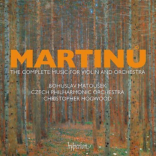 Hyperion Czech Philharmonic Orchestra / Hogwood,Christopher - Martinu: The Complete Music For Violin & Orchestra  [COMPACT DISCS] USA import