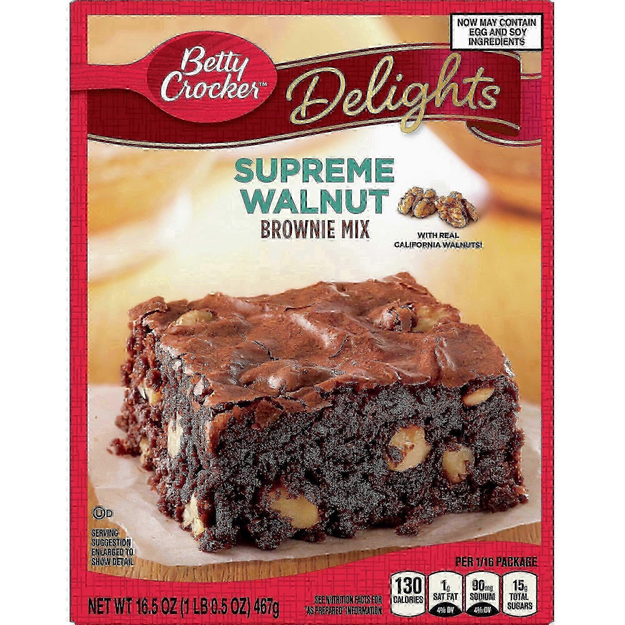 Betty Crocker Walnut Brownie Mix, 16.5 Oz