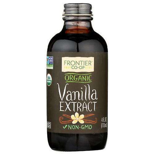 Frontier Coop Organic Vanilla Extract, 4 Oz (Pack of 1)