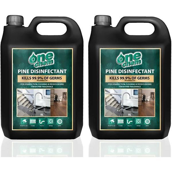 OneChem One Chem Pine Disinfectant 2 x 5L Concentrate Multi-pack