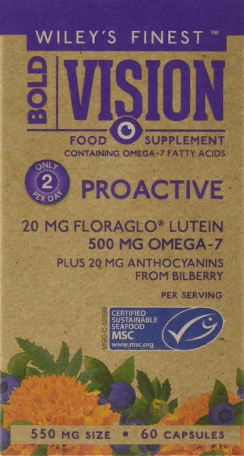 Wiley's Finest UK Wiley's Finest, Bold Vision Eye Health, 60 Capsules