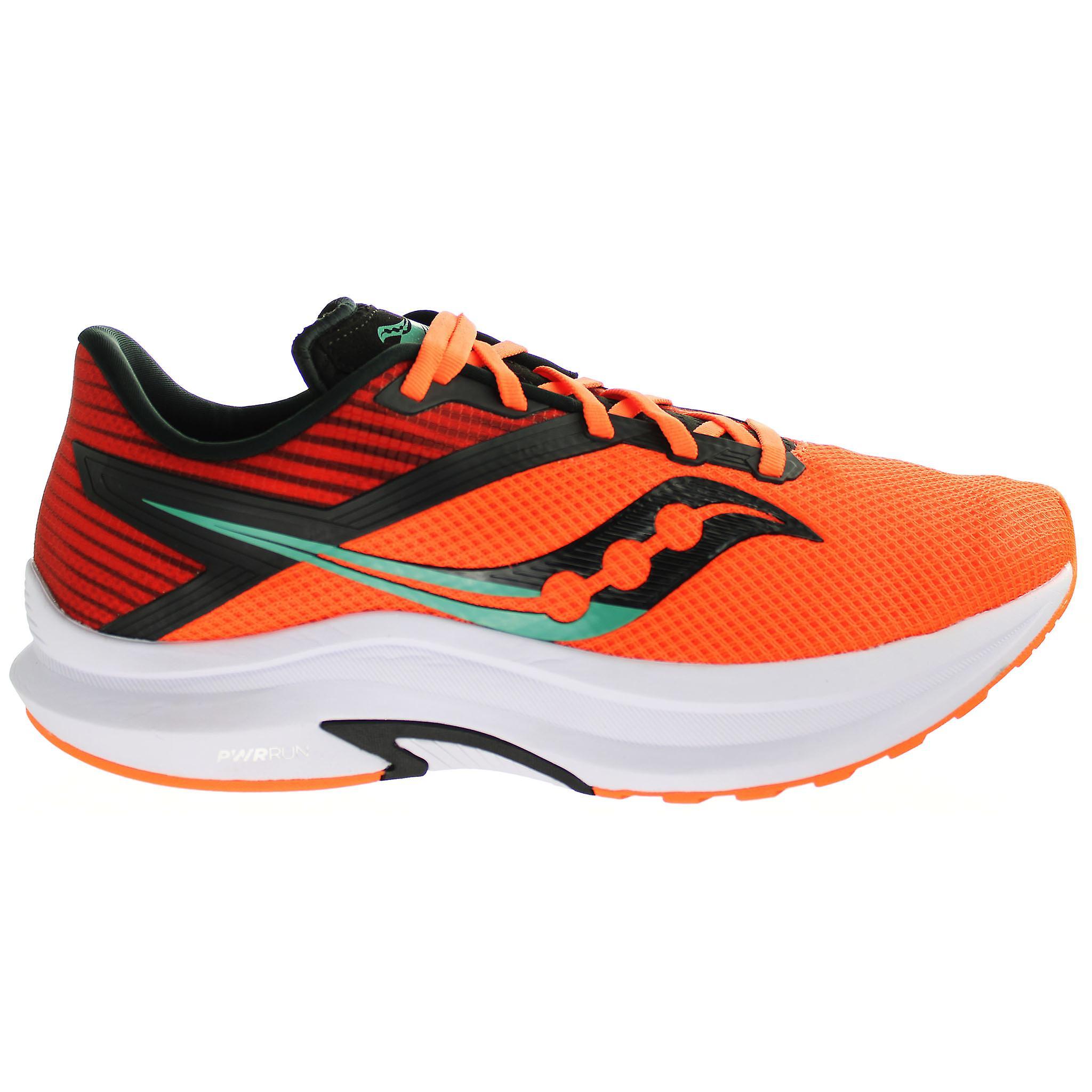 Saucony Axon Lace-Up Orange Synthetic Mens Running Trainers S20657 20 UK 9.5 EU 44.5 US 10.5