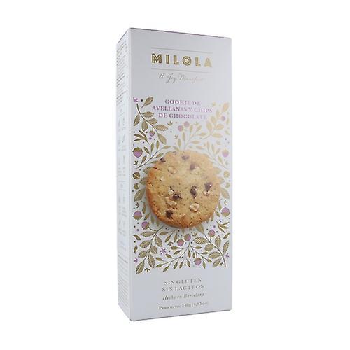 Milola Gluten-free hazelnut and choco chip cookies 140 g (Hazelnut - Chocolate)