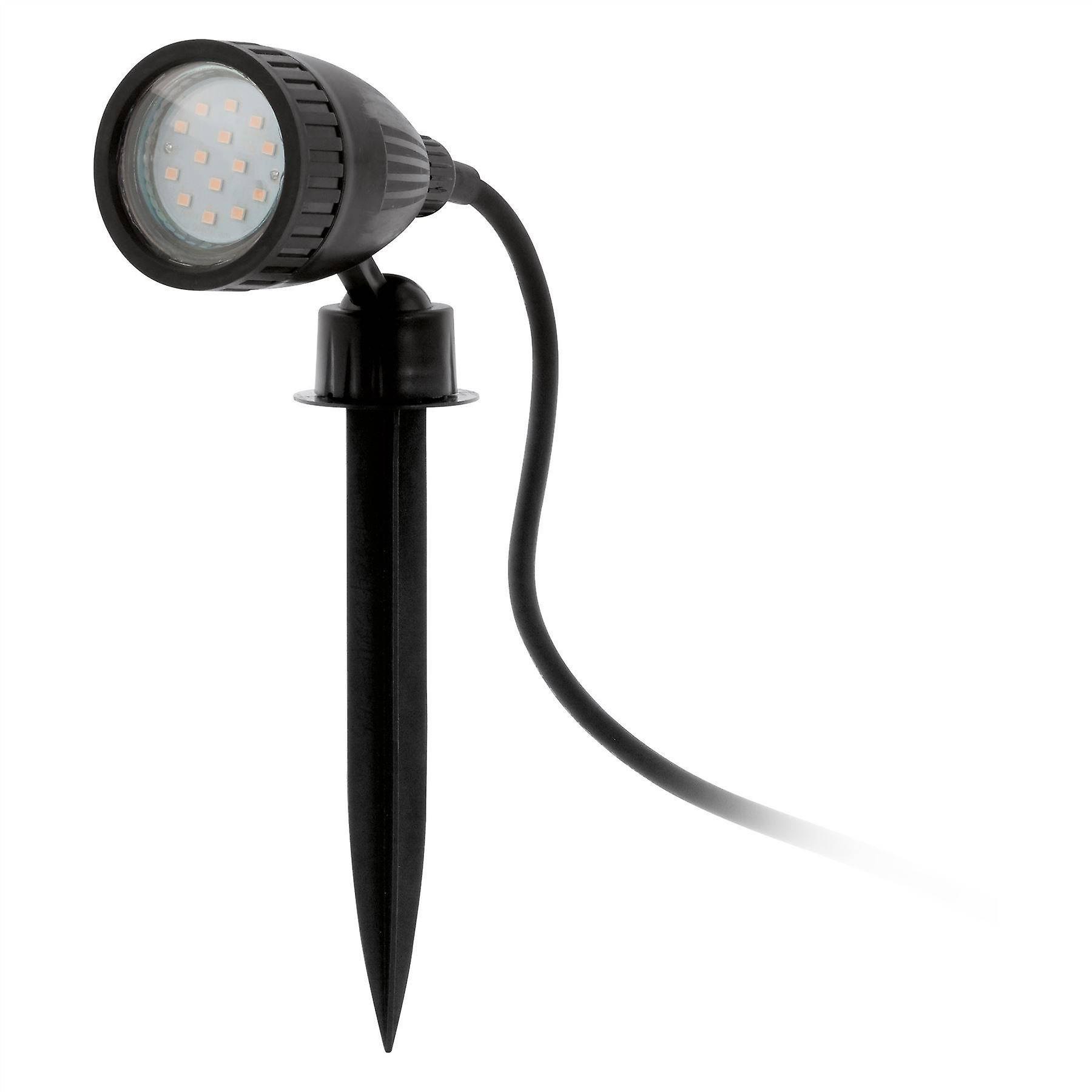 Eglo Lighting Nema Outdoor Spike Light Black IP44, GU10