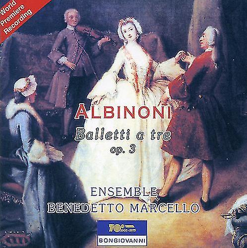 Bongiovanni Ensemble Benedetto Marcello - Balleti a Tre  [COMPACT DISCS] USA import