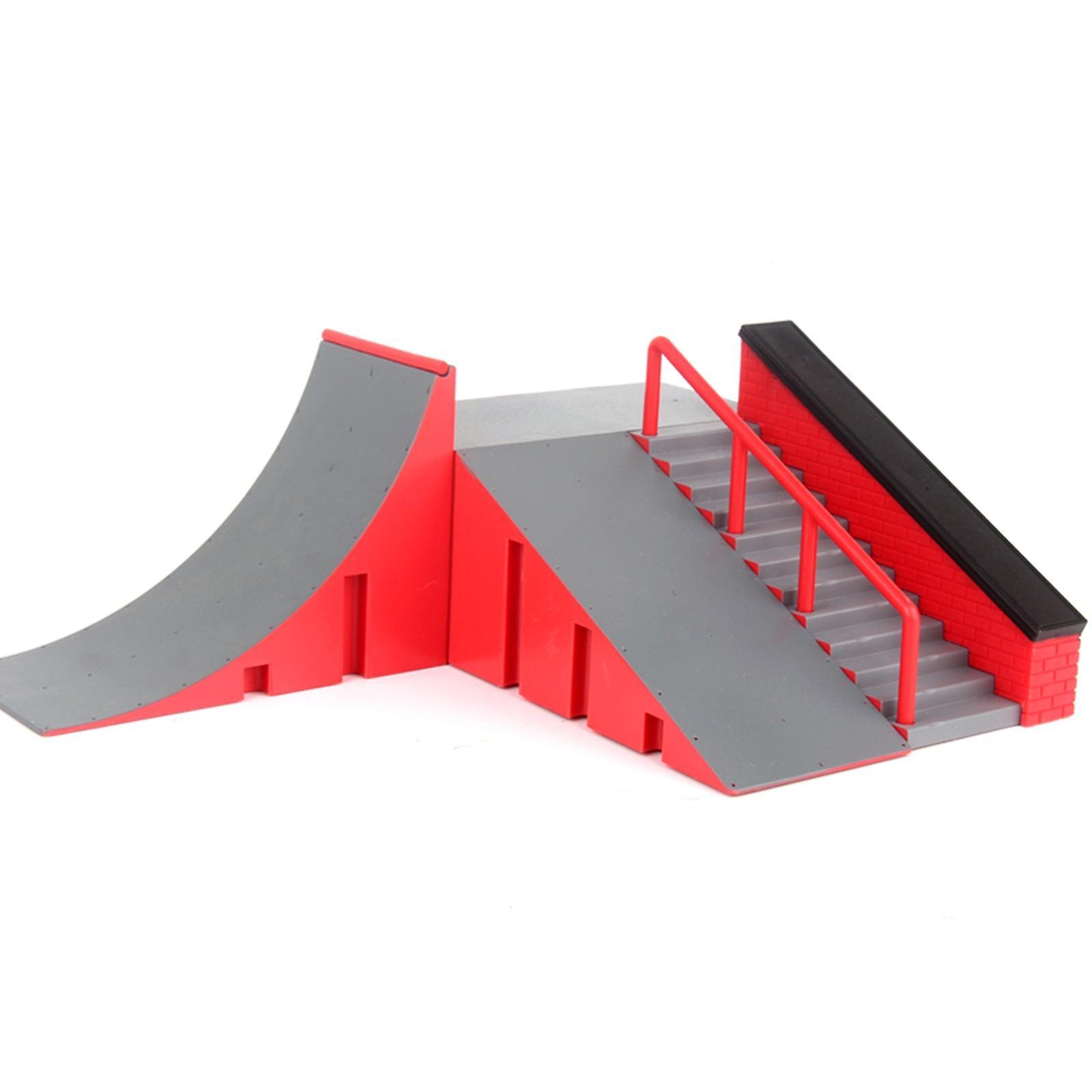 Dandanzhuan Skate Parks Kit Ramp Parts For Finger Skateboard Fingerboard Ramp Skate Parks