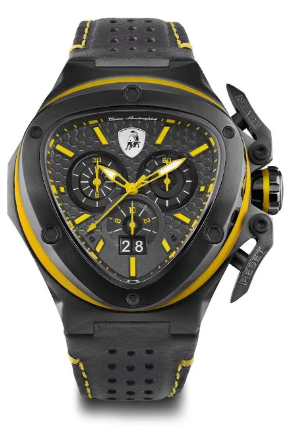 Tonino Lamborghini Sp x Men's Analog Quartz Watch with T9XE Cowhide Bracelet