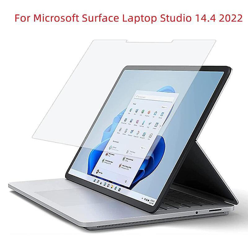 9H Tempered Glass Screen Protector For Microsoft Surface Laptop Studio 14.4 Inch 2022 Tablet Bubble Free HD Protective Film  Screen Protectors