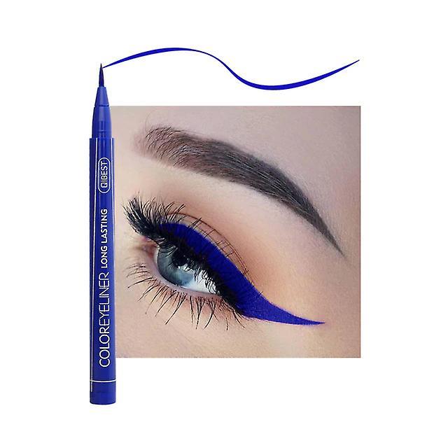 Slowmoose Colorful Liquid Eyeliner - Waterproof, Long Lasting Eye Liner blue