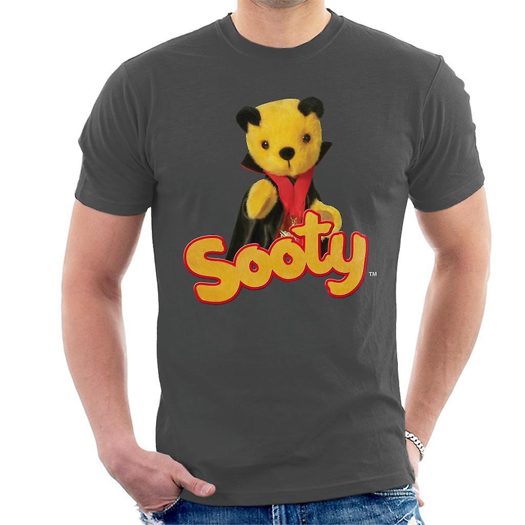 Sooty Halloween Vampire Men's T-Shirt Charcoal Medium