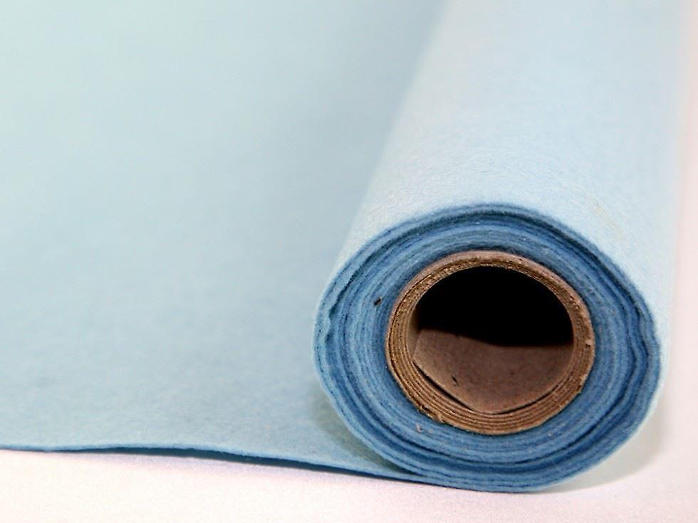 Minerva Core Range Self Adhesive Felt Fabric Roll Light Blue