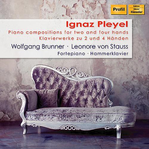 Profil - G Haenssler Pleyel / Brunner / Stauss - Piano Compositions for 2 & 4  [COMPACT DISCS] USA import