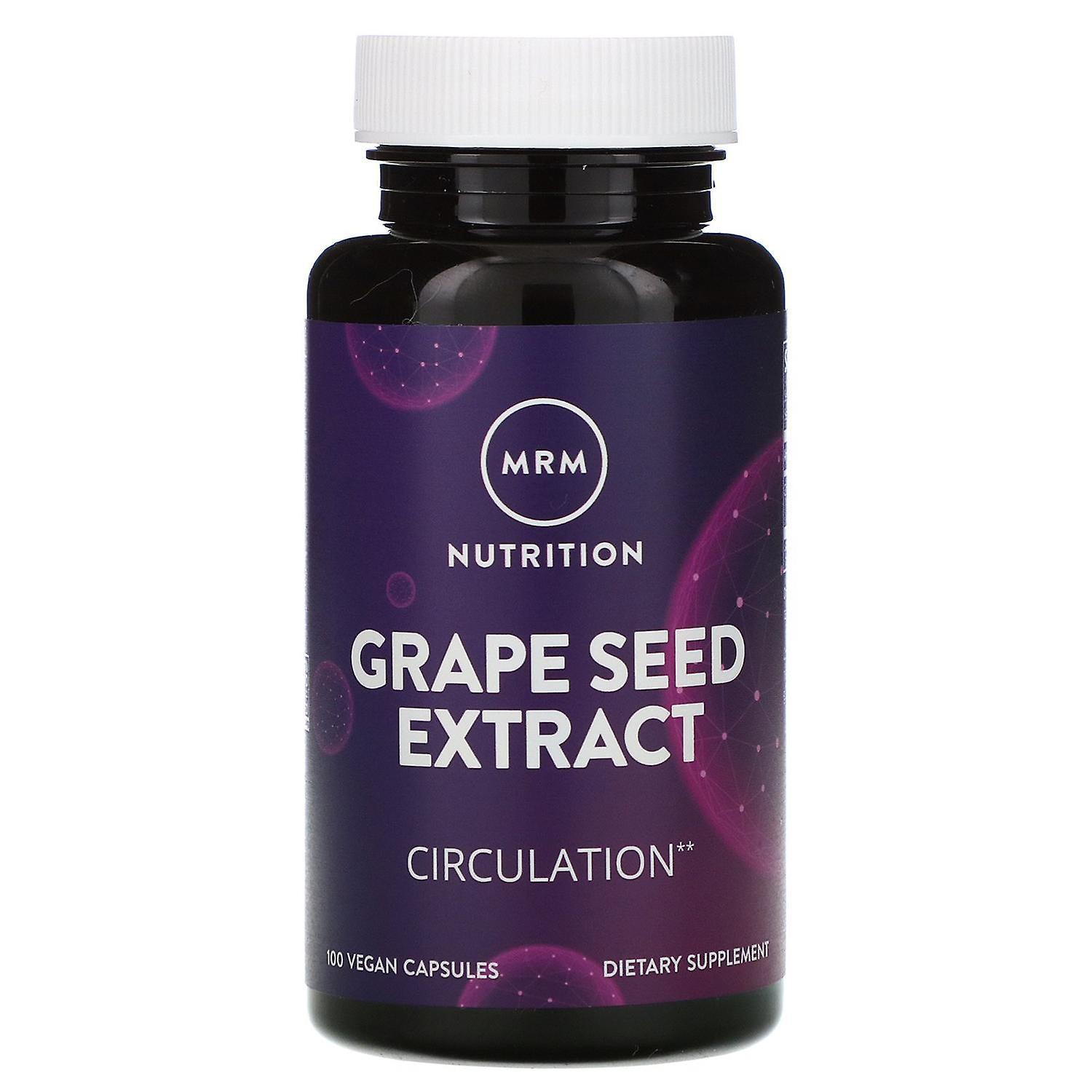 MRM, Nutrition, Grape Seed Extract, 100 Vegan Capsules